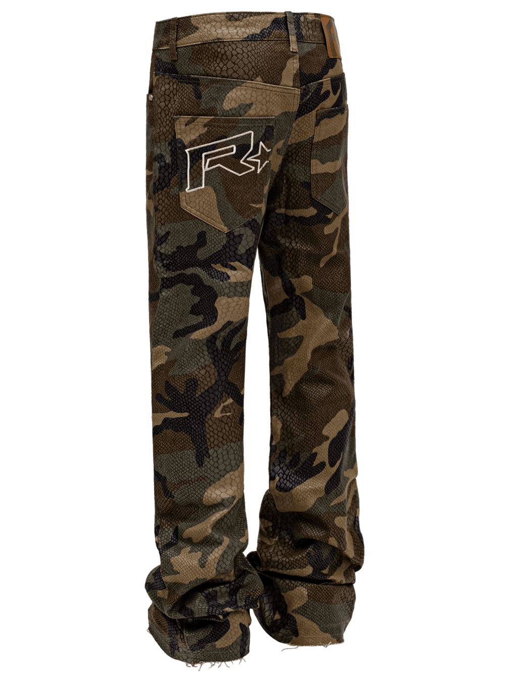 Python Camo Denim Pants