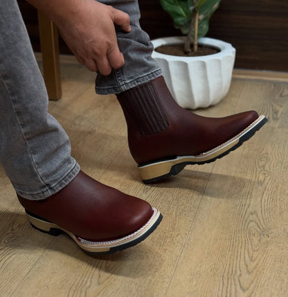 Men's Leather Cowboy Boots
