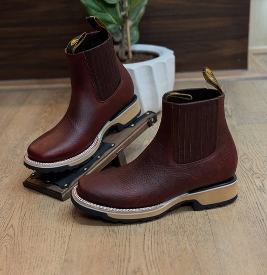 Men's Leather Cowboy Boots