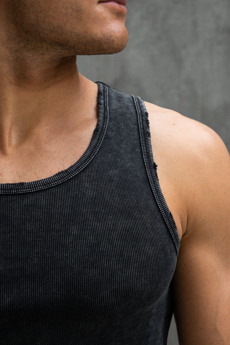 🔥Buy 2 Get 20% Off🔥 Premium Ultra-Soft Cotton Distressed Fitted Tank