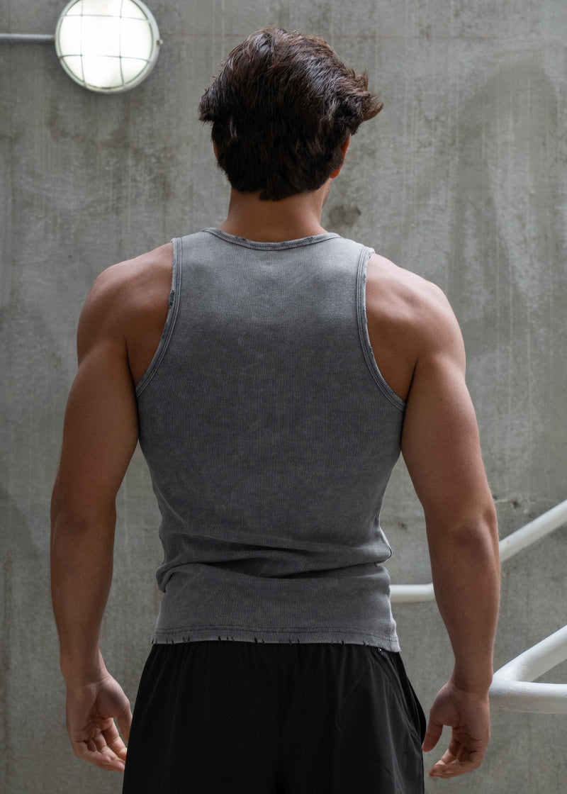 🔥Buy 2 Get 20% Off🔥 Premium Ultra-Soft Cotton Distressed Fitted Tank