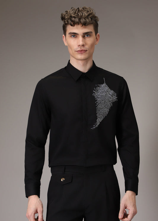 Beaded Designer Shirt
