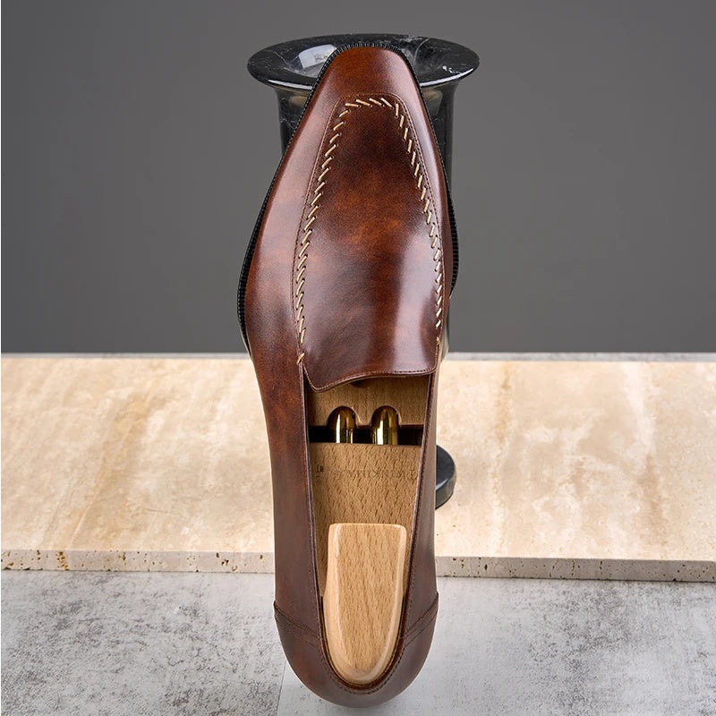 Men's leather loafers