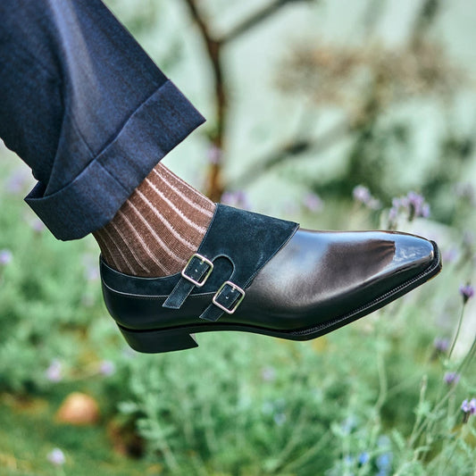 Double Monk Straps Shoes