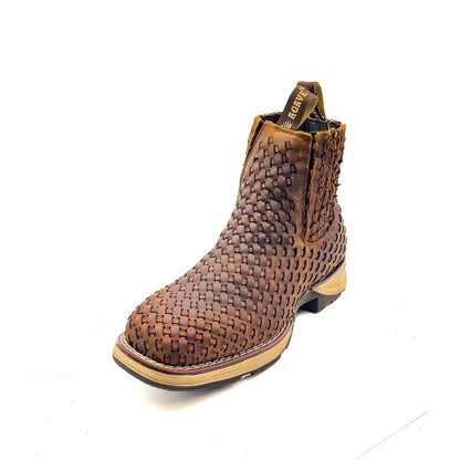 Ankle Boot Weave Woven
