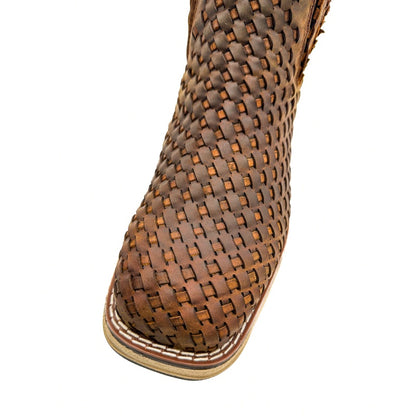 Ankle Boot Weave Woven