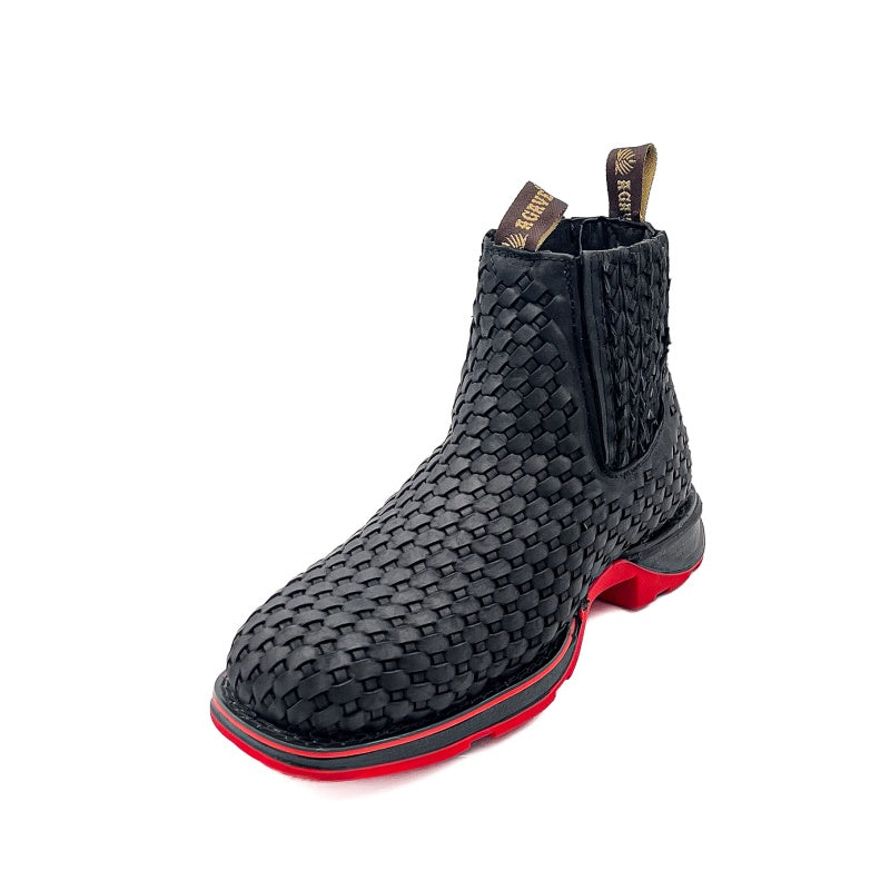 Ankle Boot Weave Woven