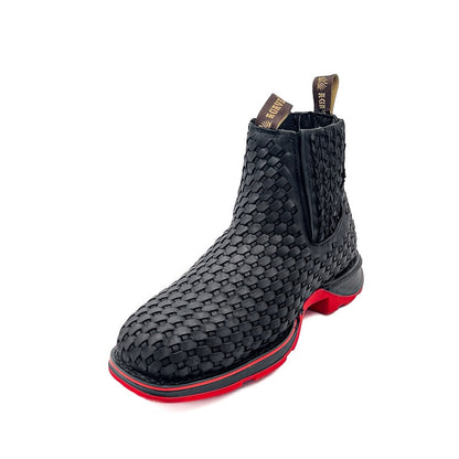 Ankle Boot Weave Woven