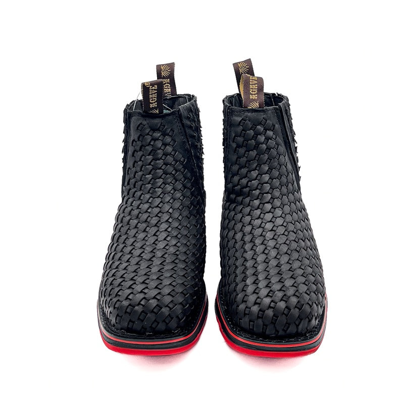 Ankle Boot Weave Woven