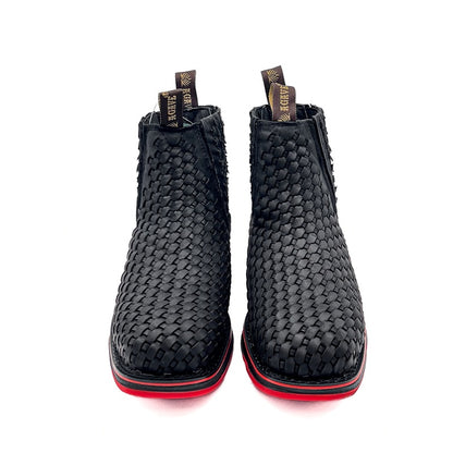 Ankle Boot Weave Woven