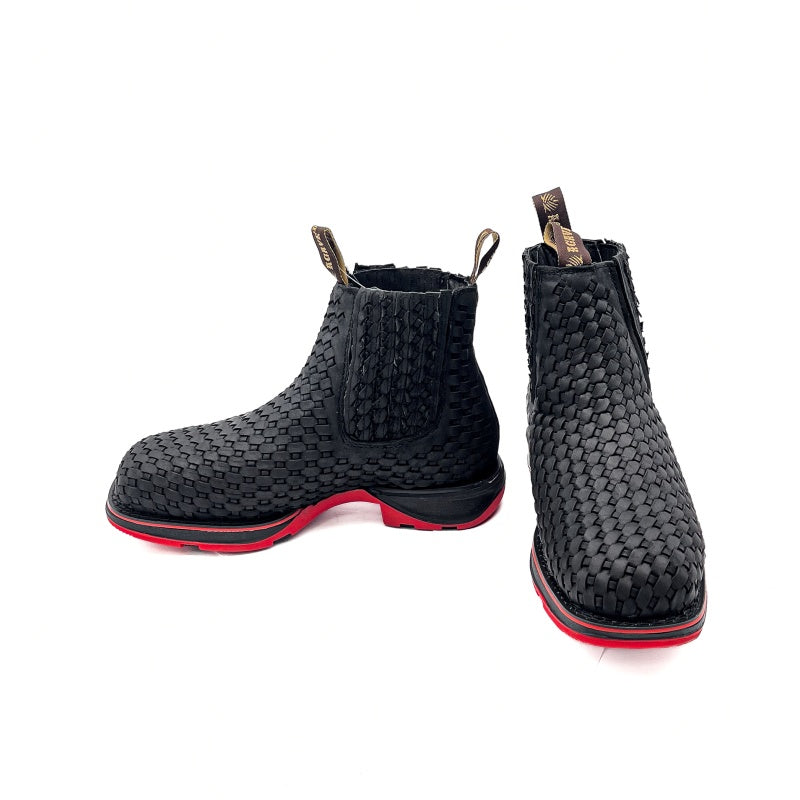 Ankle Boot Weave Woven
