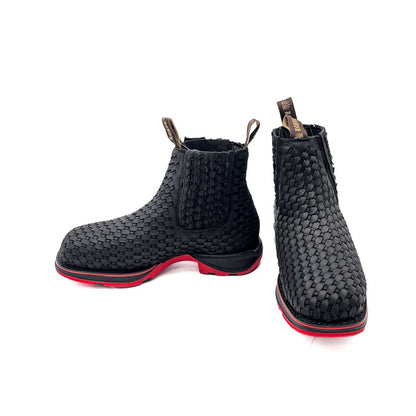 Ankle Boot Weave Woven