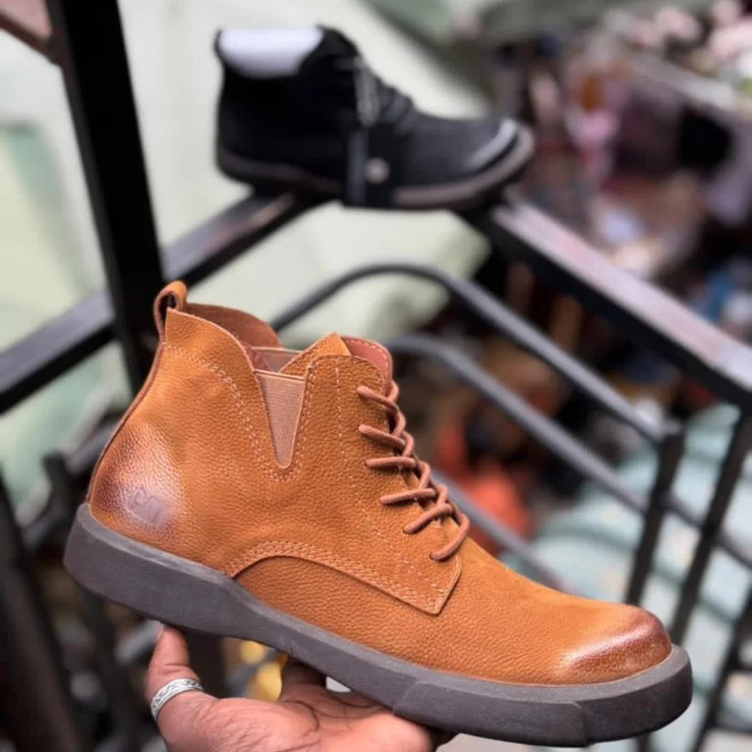 Men's Leather Boots