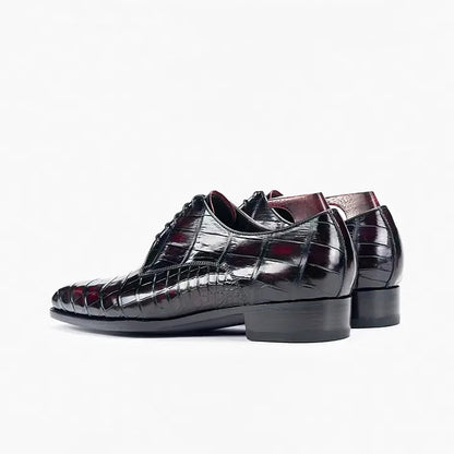 Crocodile Leather Formal Shoes