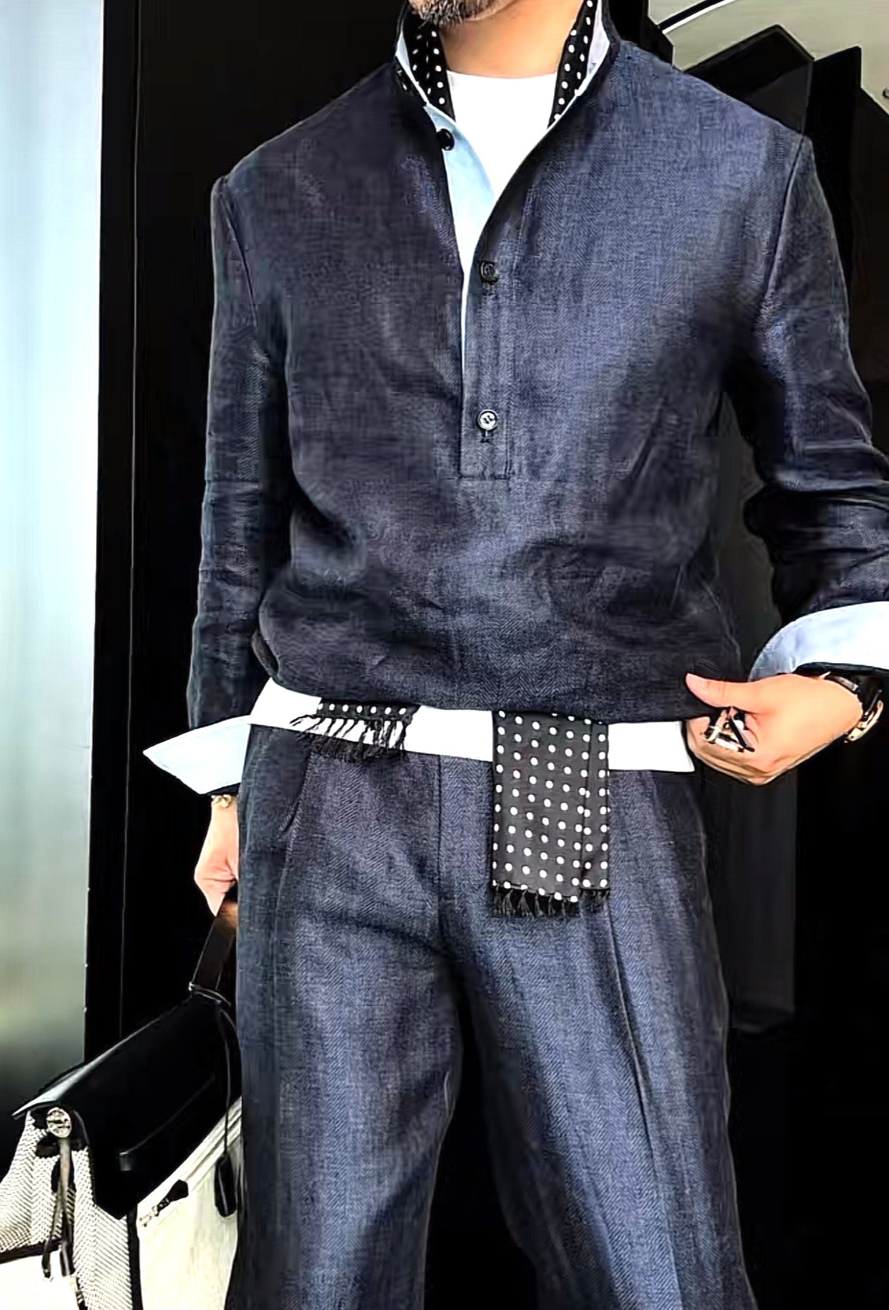Premium Linen-Blend Suit