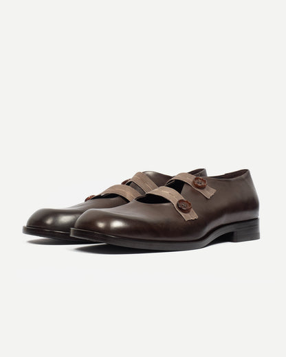 MARY JANES – DARK BROWN