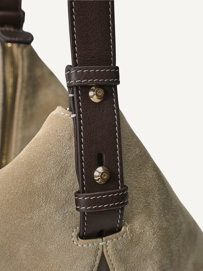 Extra Large Suede Bag