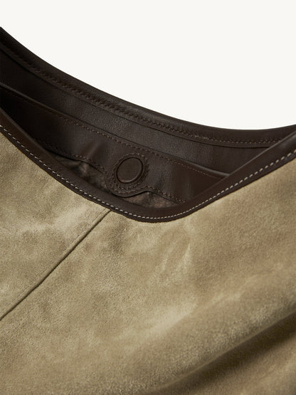 Extra Large Suede Bag