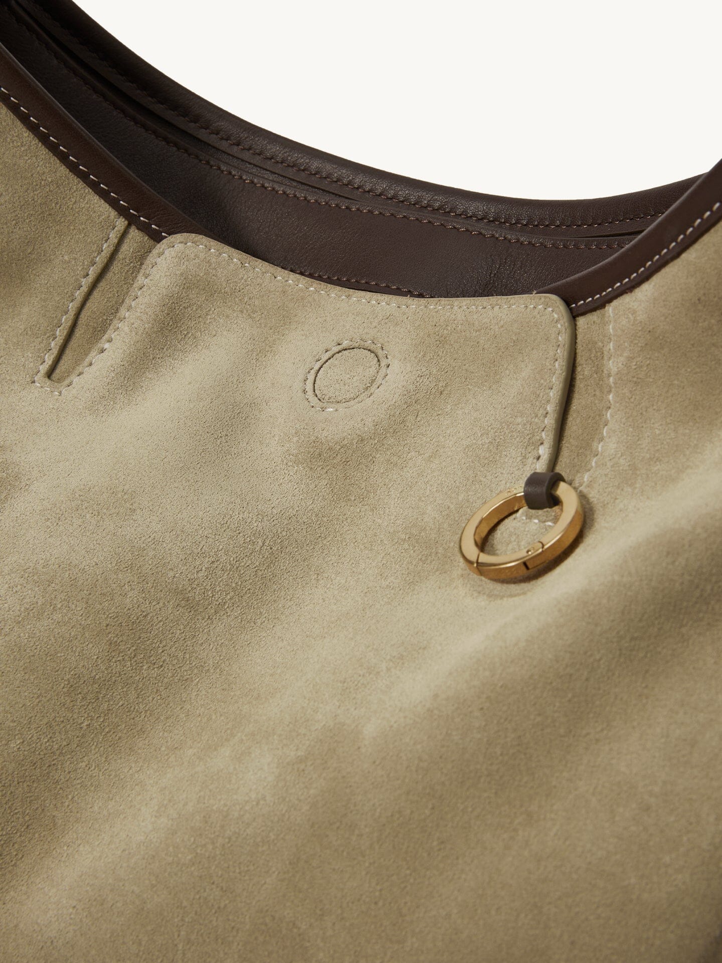 Extra Large Suede Bag