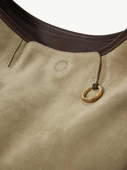 Extra Large Suede Bag
