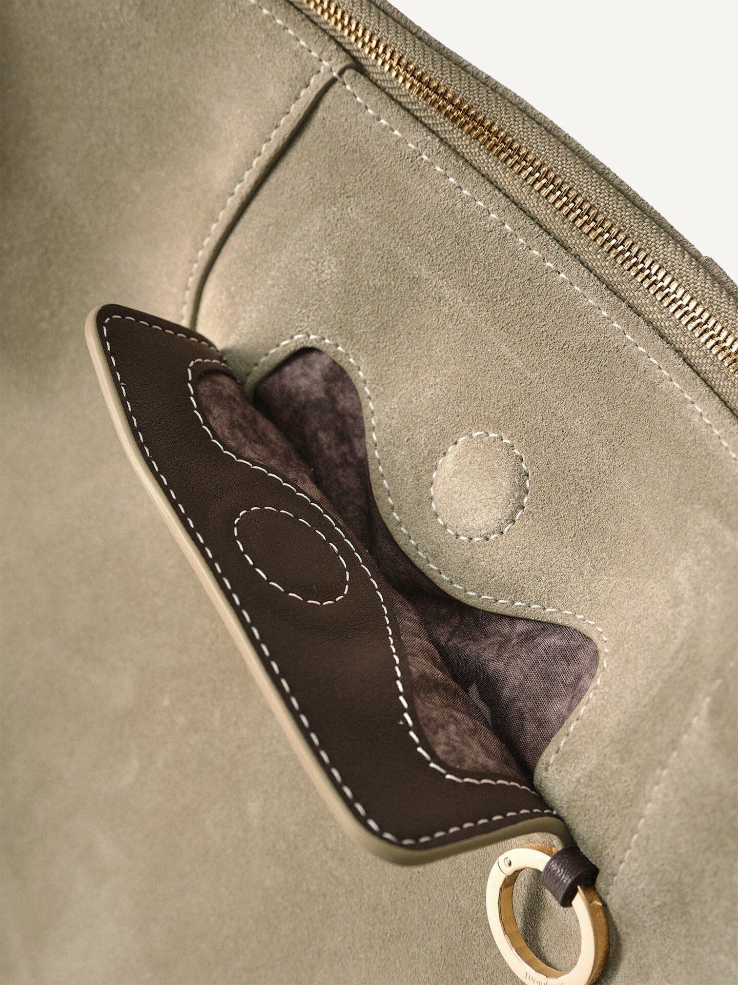 Extra Large Suede Bag