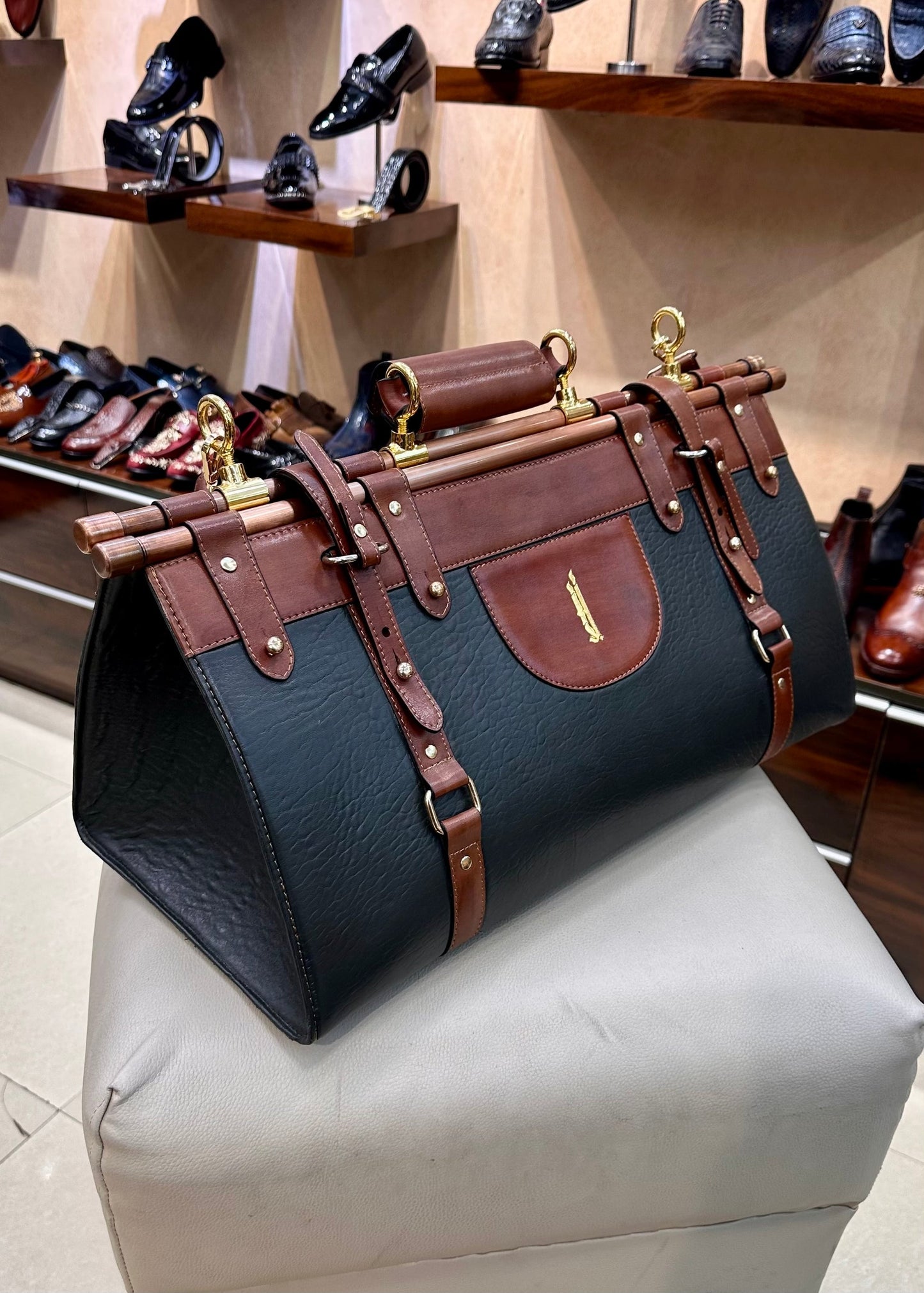 Duffle Bag With Zip Lock