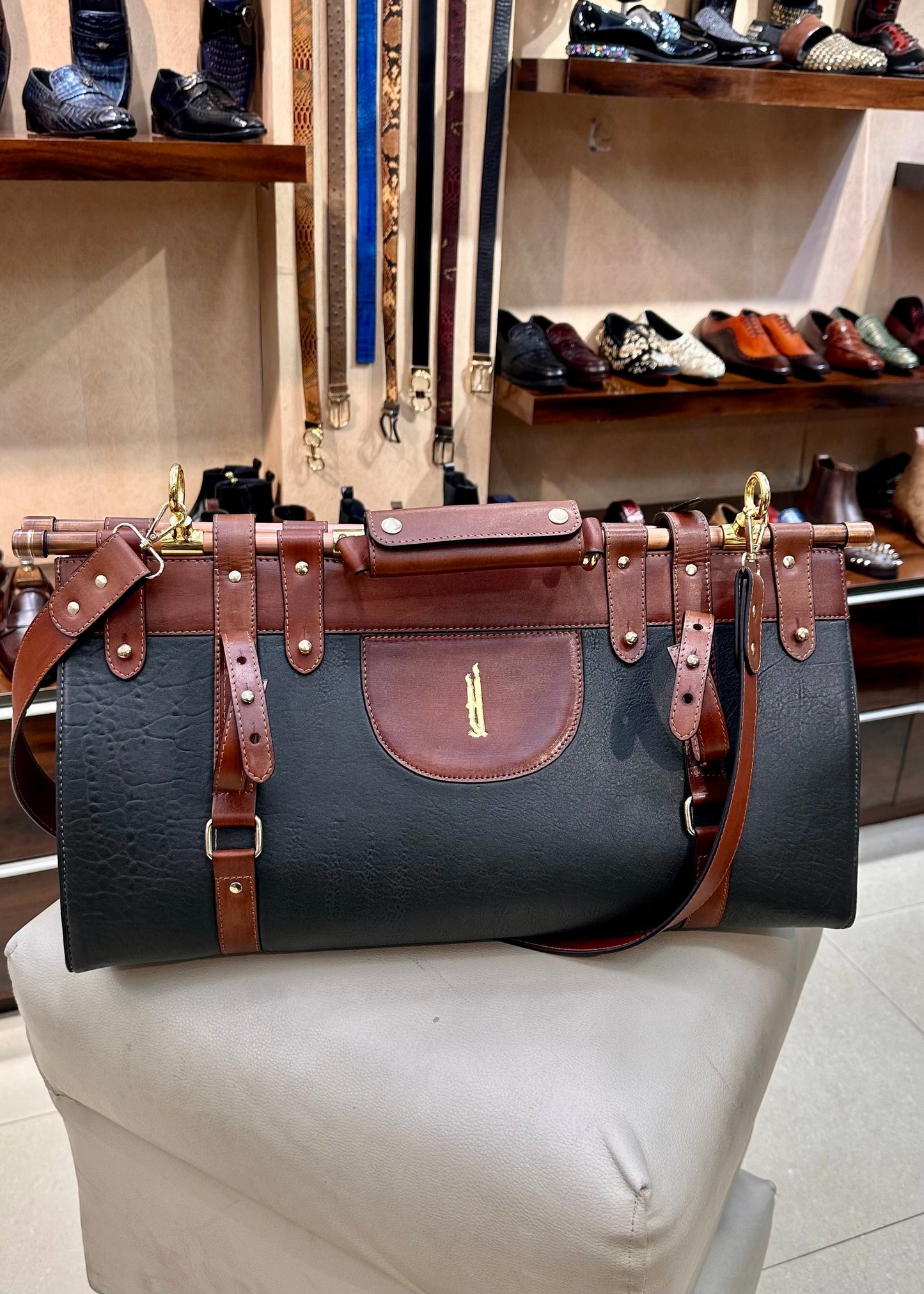 Duffle Bag With Zip Lock