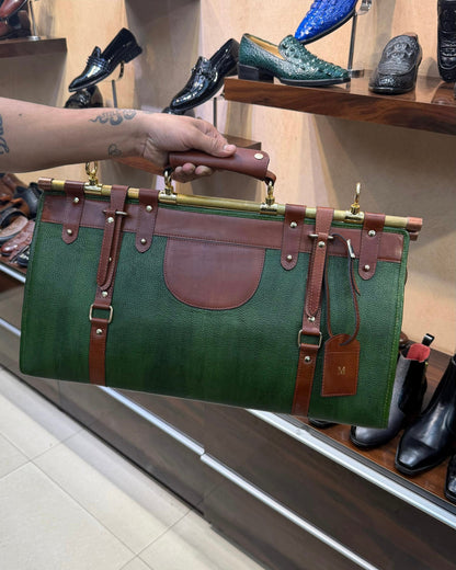 Duffle Bag With Zip Lock