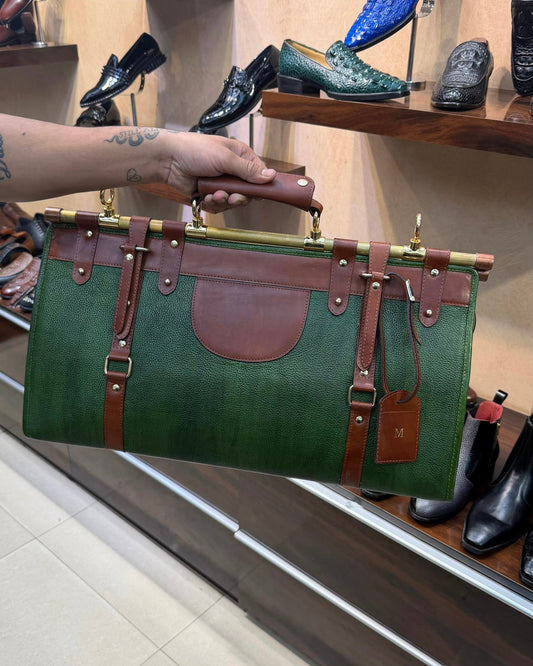 Duffle Bag With Zip Lock
