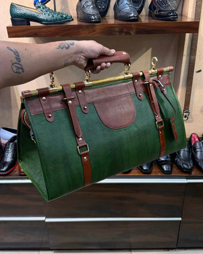 Duffle Bag With Zip Lock