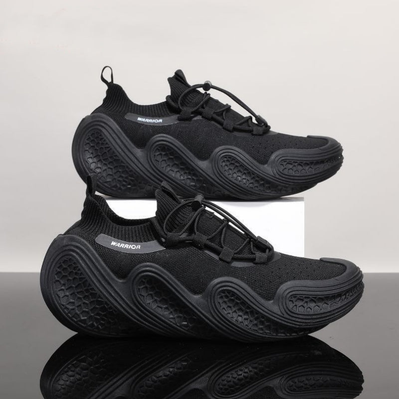 Men's Summer Mesh Breathable Thick-Soled Chunky Sneakers
