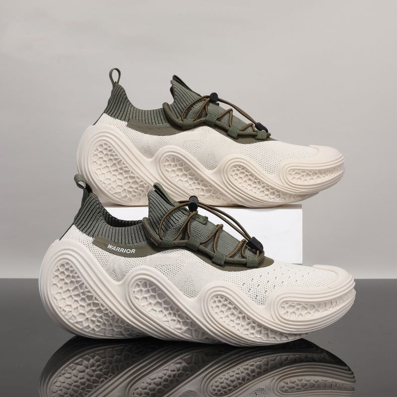 Men's Summer Mesh Breathable Thick-Soled Chunky Sneakers