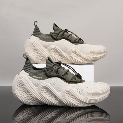 Men's Summer Mesh Breathable Thick-Soled Chunky Sneakers