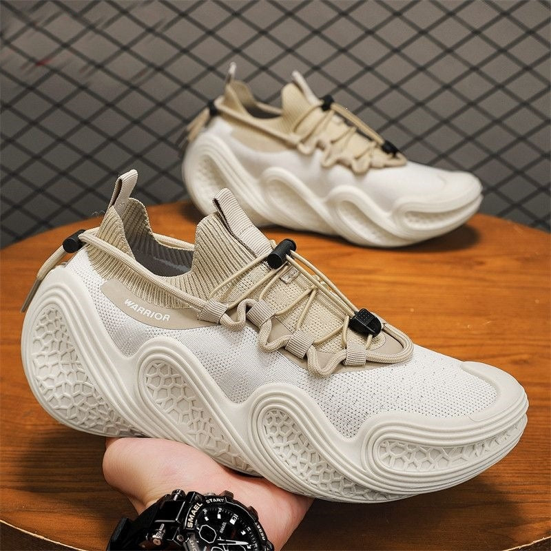 Men's Summer Mesh Breathable Thick-Soled Chunky Sneakers