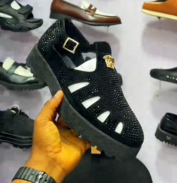 Rhinestone Sandals