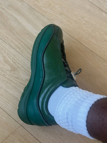 Crackled Patent Leather Shoes