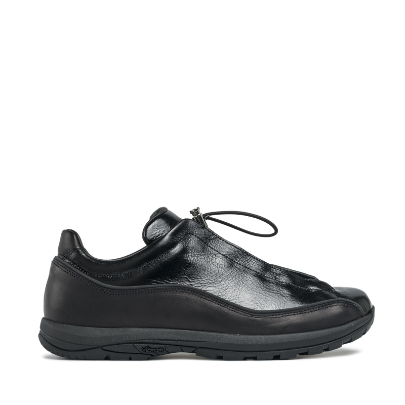 Crackled Patent Leather Shoes