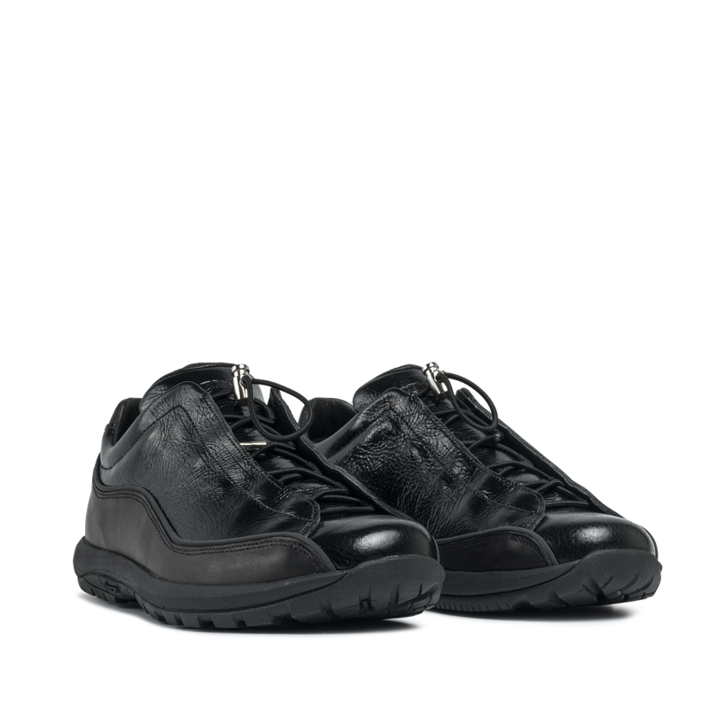 Crackled Patent Leather Shoes