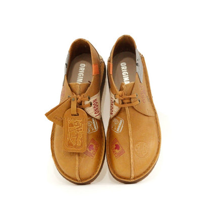 Men's Premium Leather Patchwork Shoes