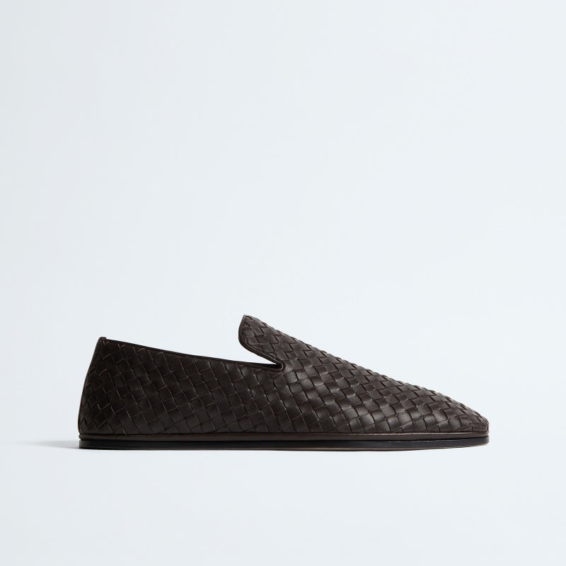 Braided Leather Loafers