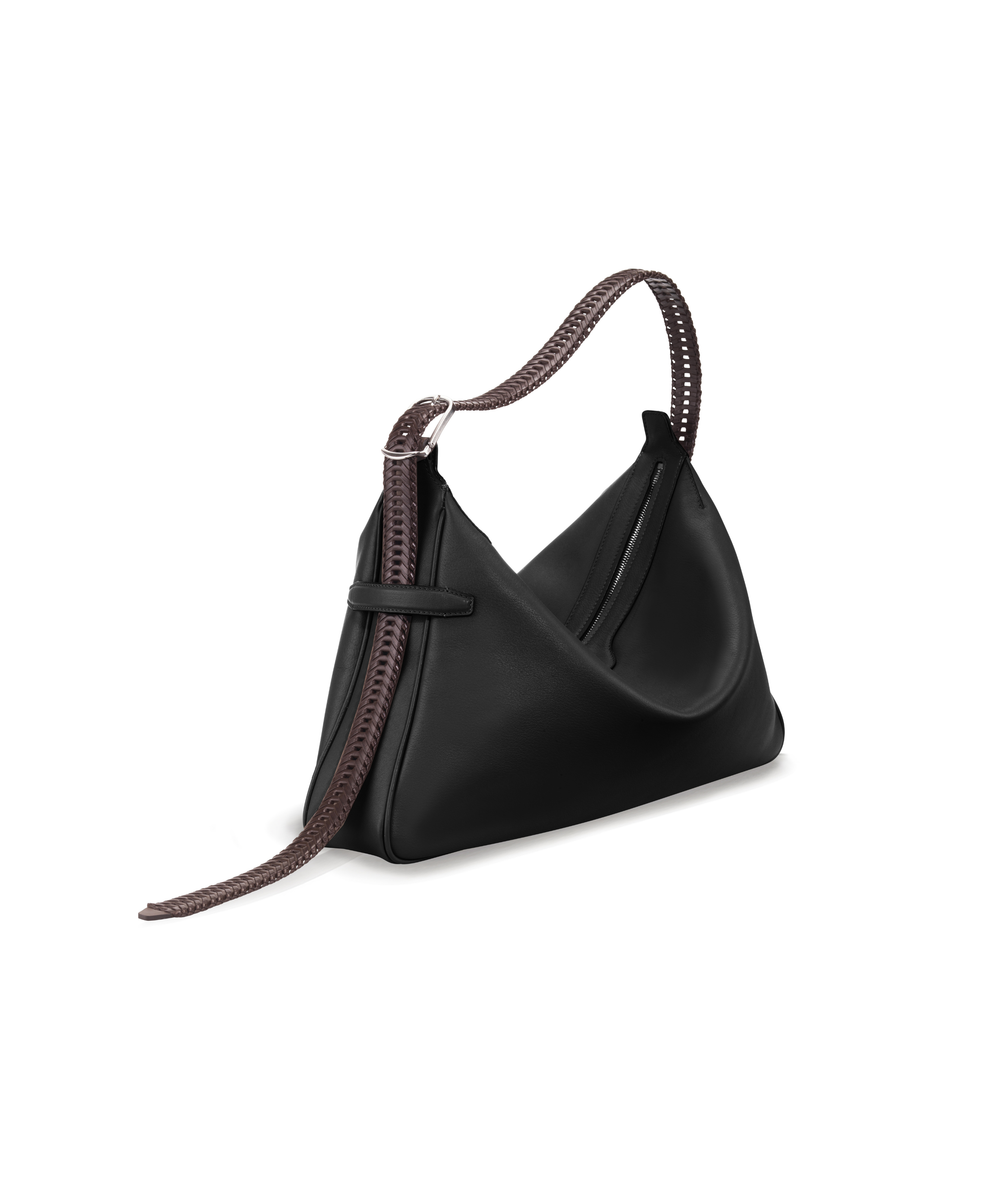 Adjustable Woven Shoulder Strap Bag