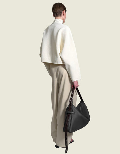 Adjustable Woven Shoulder Strap Bag