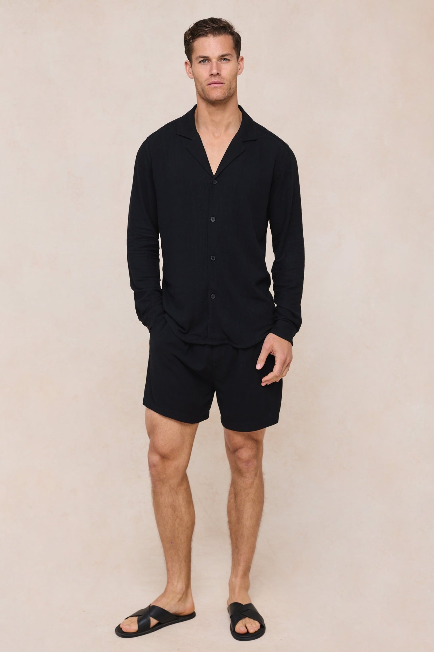 Cami Linen Short Set