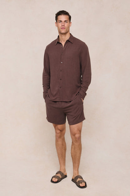 Cami Linen Short Set