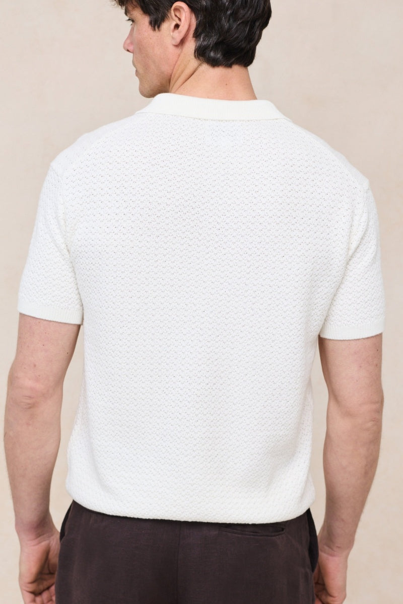 Cotton Knit Polo