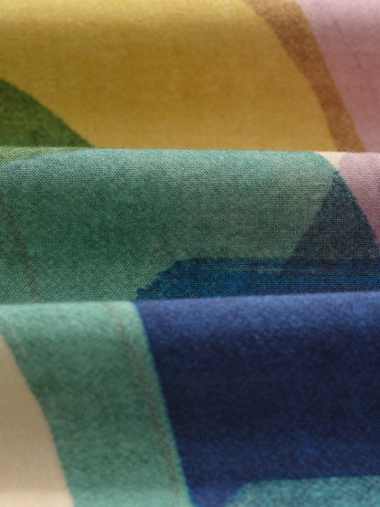 Multicolour Painted Shapes Short-Sleeve Shirt