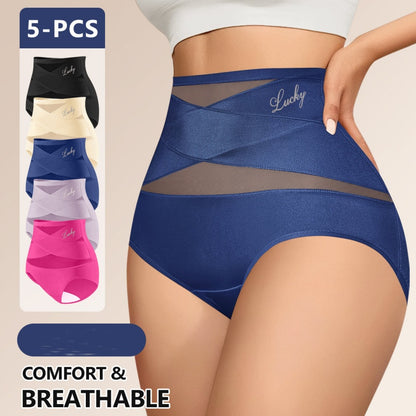 Confident Tummy-Crossover Shapewear Panties