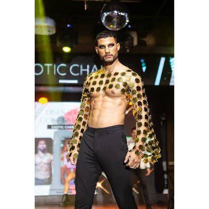 Metal Chain Crop Top