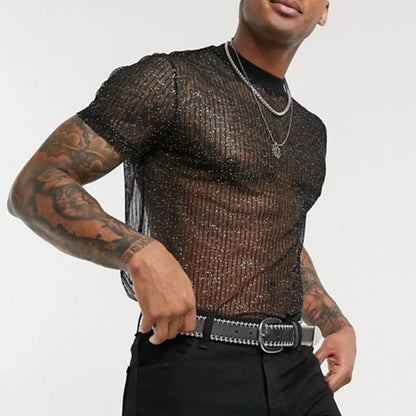 Shiny Mesh T-Shirt
