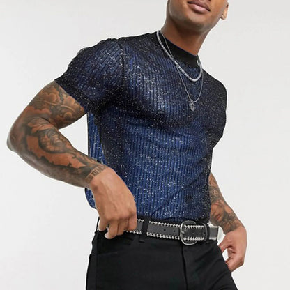 Shiny Mesh T-Shirt